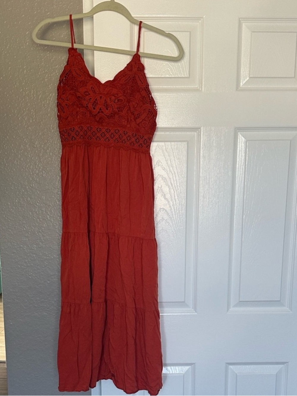 Crochet Top Maxi Dress